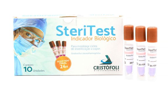 STERITEST INDICADOR BIOLÓGICO CRISTOFOLI
