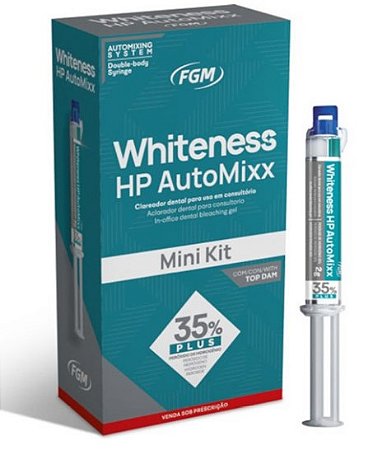 MINI KIT WHITENESS CLAREADOR AUTOMIXX PLUS 35% FGM