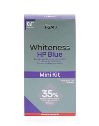 MINI KIT CLAREADOR WHITENESS HP BLUE 35% FGM