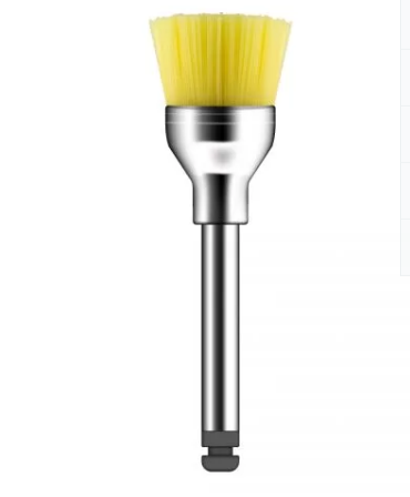 ESCOVA ROBINSON COLOR-BRUSH AMARELA SEMI-SOFT TACA AMERICAN BURRS