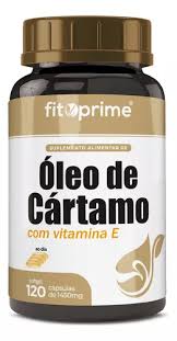 Óleo de Cártamo com Vitamina E 120 Cápsulas