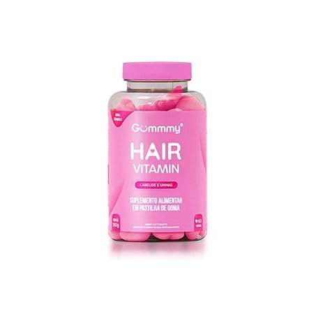 gummy hair cabelos e unhas sabor morango 180g