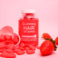 gummy hair sabor morango do amor 180g