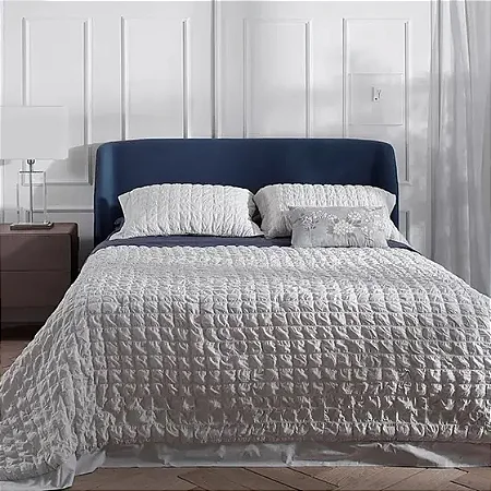 Colcha King Buddemeyer Luxus Sartoria Bege - 3 Peças