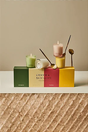 Kit Mini Velas Bacio Di Latte 4un 70g
