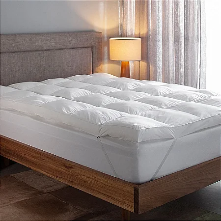 Pillow Top Queen Vision Fill Gold 100% Algodão