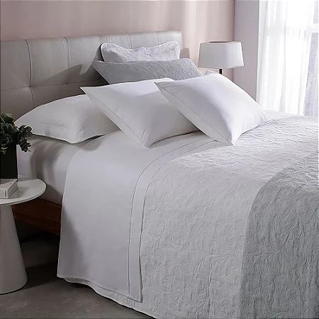 Jogo de Cama Casal 200 fios Gran Percalle Classic.
