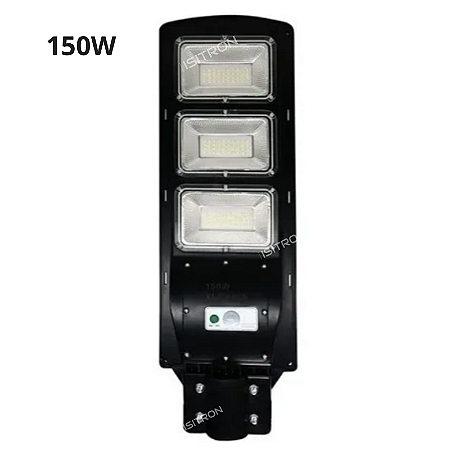 Luminária Solar 150w Led Com Sensor e Controle uso geral