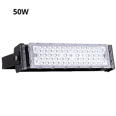 Refletor LED 50W Fator 100% IP67 Modular Branco Frio