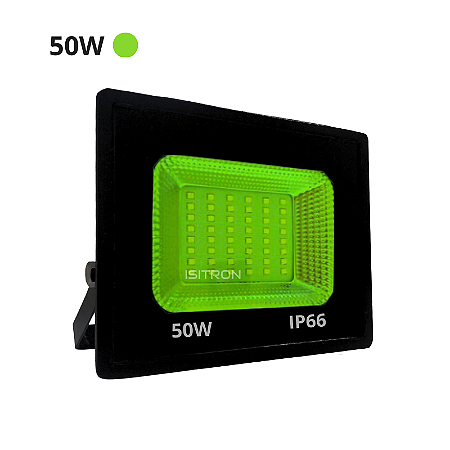 Refletor LED 50W Verde SMD IP66