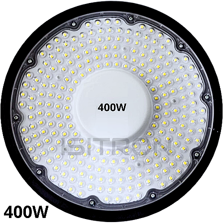 Luminária de Led UFO 400W high bay Industrial Smd
