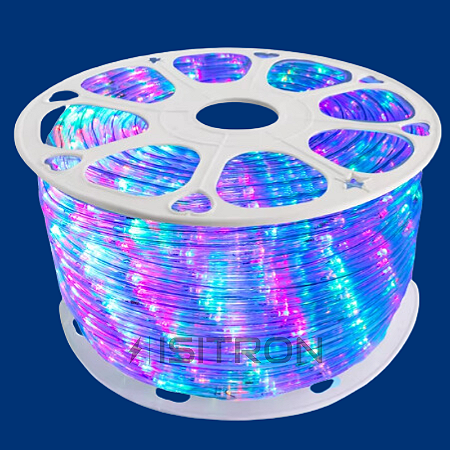 Mangueira Led Redonda 100 Metros RGB IP67 - Ø 11mm