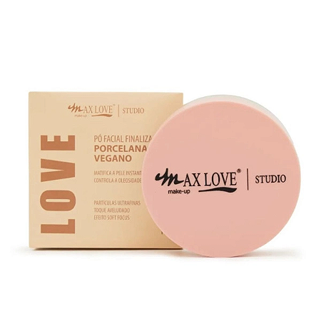 Pó Finalizador Porcelana Vegano - Max Love