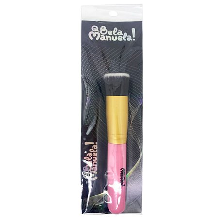 Pincel Kabuki para Base - Qbela Manuela