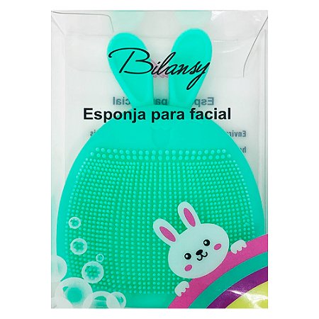 Esponja Coelhinho Para Limpeza Facial - Bilansy