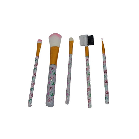 Kit de Pincel com 5 Pincéis Make - Lolita