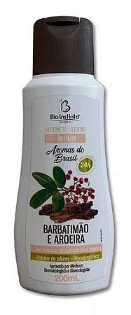Sabonete Íntimo Aromas Do Brasil - Barbatimão e Aroeira - Bio Instinto - 200 ml