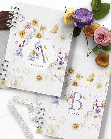 Caderno A5: Coleção Alfabeto Encanto