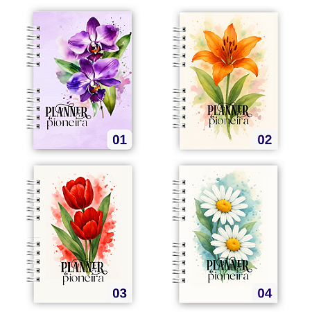 Kit da Pioneira Básico ( Planner + Livro de Colorir + Calendário )
