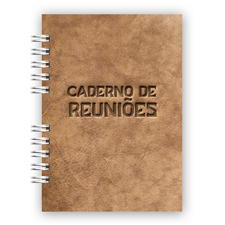 Caderno de Reuniões Masculino