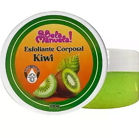 Esfoliante Corporal Kiwi Q Bela Manuela 180g