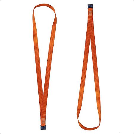 Kit 2 Fita De Ancoragem 25 Kn Anel Com Olhal 1 Mt Top1003