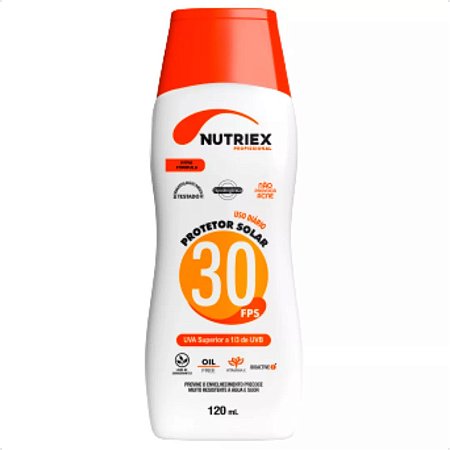 Protetor Solar Nutriex Fps30 120 Ml
