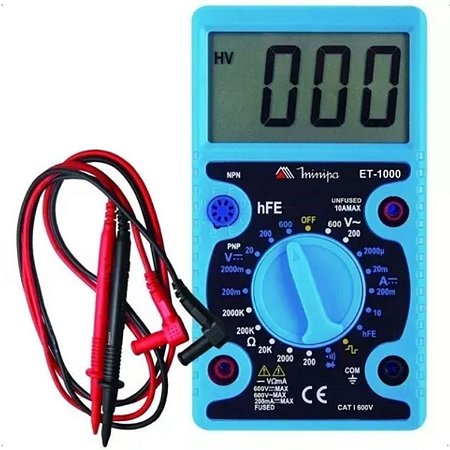 Multimetro Digital Et1000 Mnp