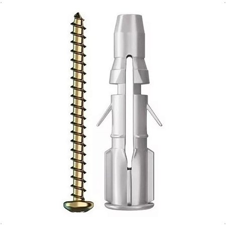 Bucha + Parafuso 6mm Sfor