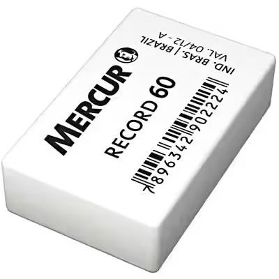 Borracha Record 60 Branca Mercur