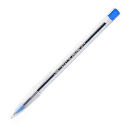 Caneta Esf 0.7 Economic Fina Azul Compactor