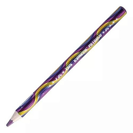 Lapis De Cor Jumbo Rainbow Metal Tris