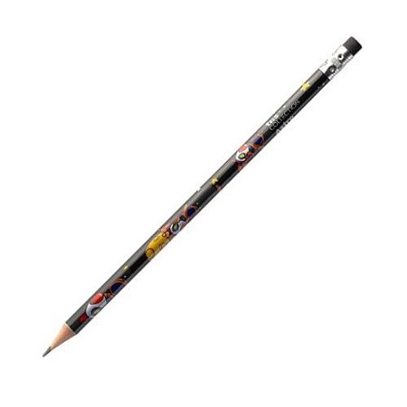 Lapis Preto com Borracha Astro Tris