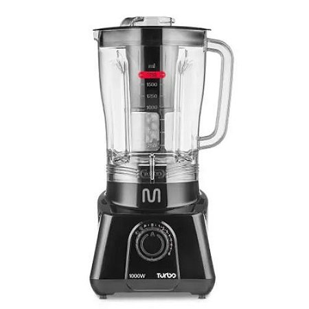 Liquidificador Multi Turbo 1000 Preto Multi