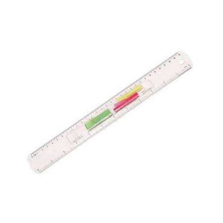 Regua Duas Escalas com Marcadores 30Cm Yes