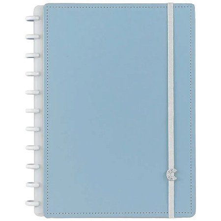 Caderno Inteligente Azul Pastel A5