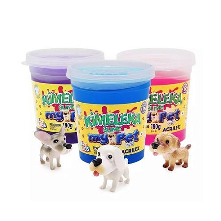Kimeleka My Pet Dogs Colorido Acrilex