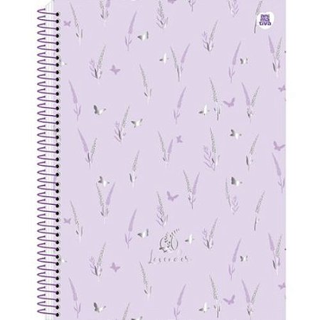 Caderno Anotacao Cd Esp Lavender 80 Folhas Animativa
