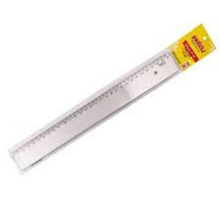 Regua 30Cm New Line Prata Maxcril