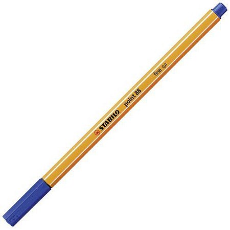 Caneta Fina 0.4 Azul Escuro Point 88/41 Stabilo