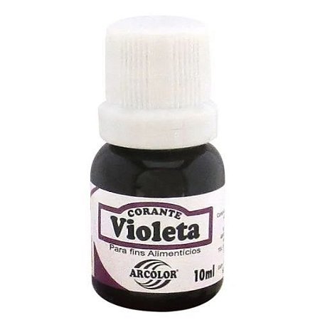 Corante Liquido Violeta 10ml Arcolor