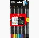 Ecolapis De Cor Supersoft 12 Cores + 2 Faber Castell