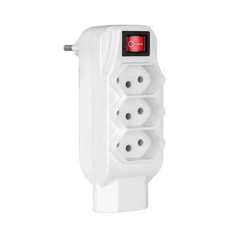 Adaptador L 4 Tomadas Multilaser