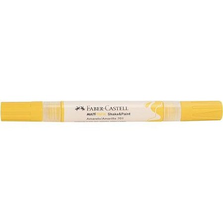 Marcador Criativo Multimark Shake&Paint Amarelo 701 Faber Castell