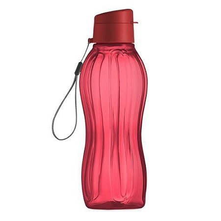 Garrafa Plastica 800ML Vermelha
