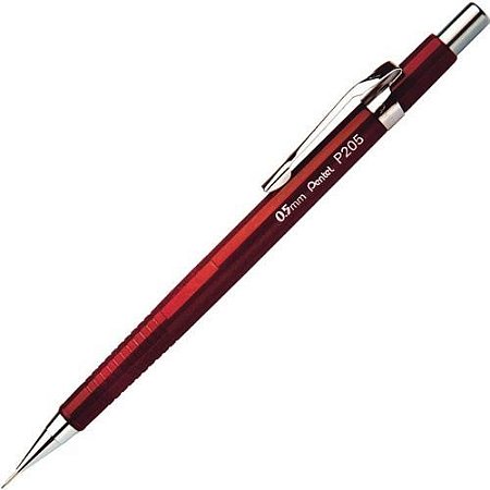 Pentel Lapiseira P205 Vinho 0.5mm