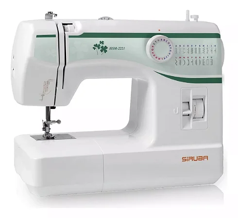 Máquina De Costura Doméstica Siruba Hsm 2221 Zigue-zague