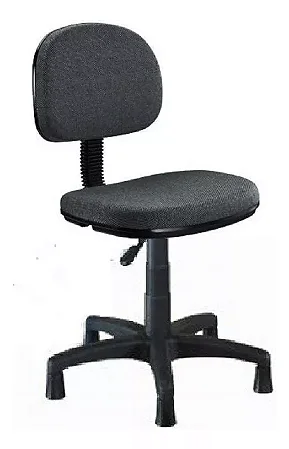 Cadeira Para Costureira Nr17 Ergonomica Cinza