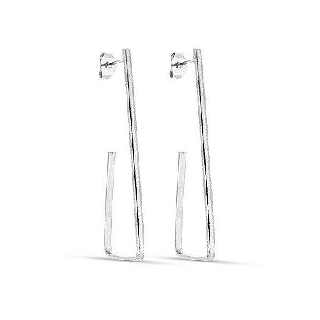 Brinco Argola Triangular