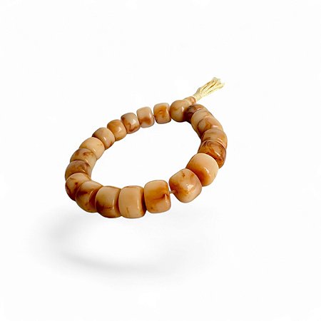 Pulseira Mantra Bege